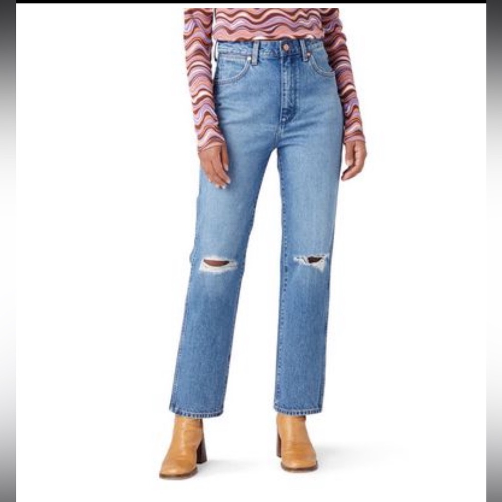 NWT Wrangler 603 Wild West High Rise Straight Jeans